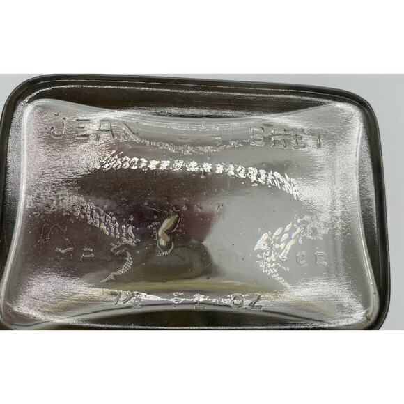 VINTAGE Ecusson Jean D'Albret 90 Eau De Cologne France Glass Crown Empty As Is - Picture 5 of 6